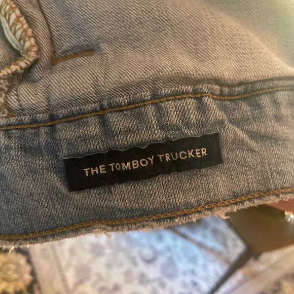 XXL Lucky Brand Tomboy Trucker Jean Jacket NWOT - Picture 3 of 4